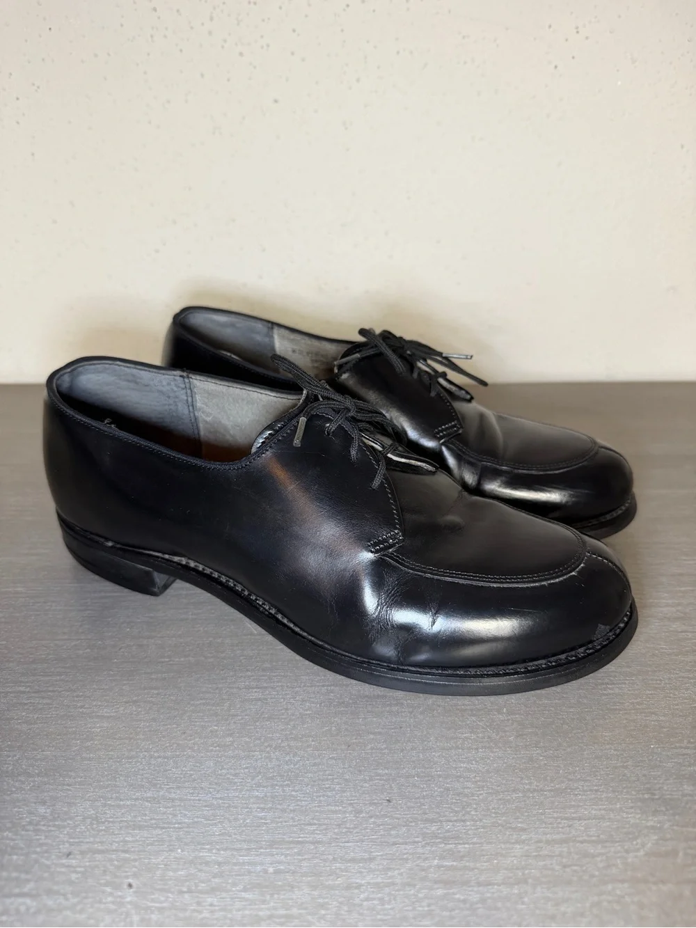 Wolverine World Wide Vintage 1995 Military Shoes Mens 9 B Black Made in USA